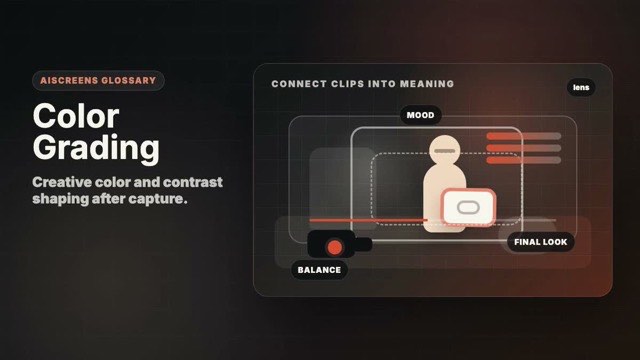 Visual example of Color Grading