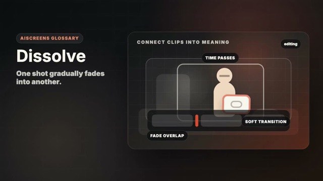 Visual example of Dissolve