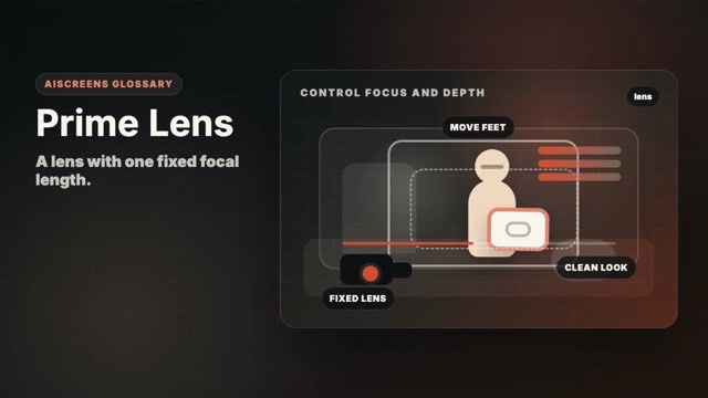 Visual example of Prime Lens