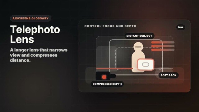 Visual example of Telephoto Lens